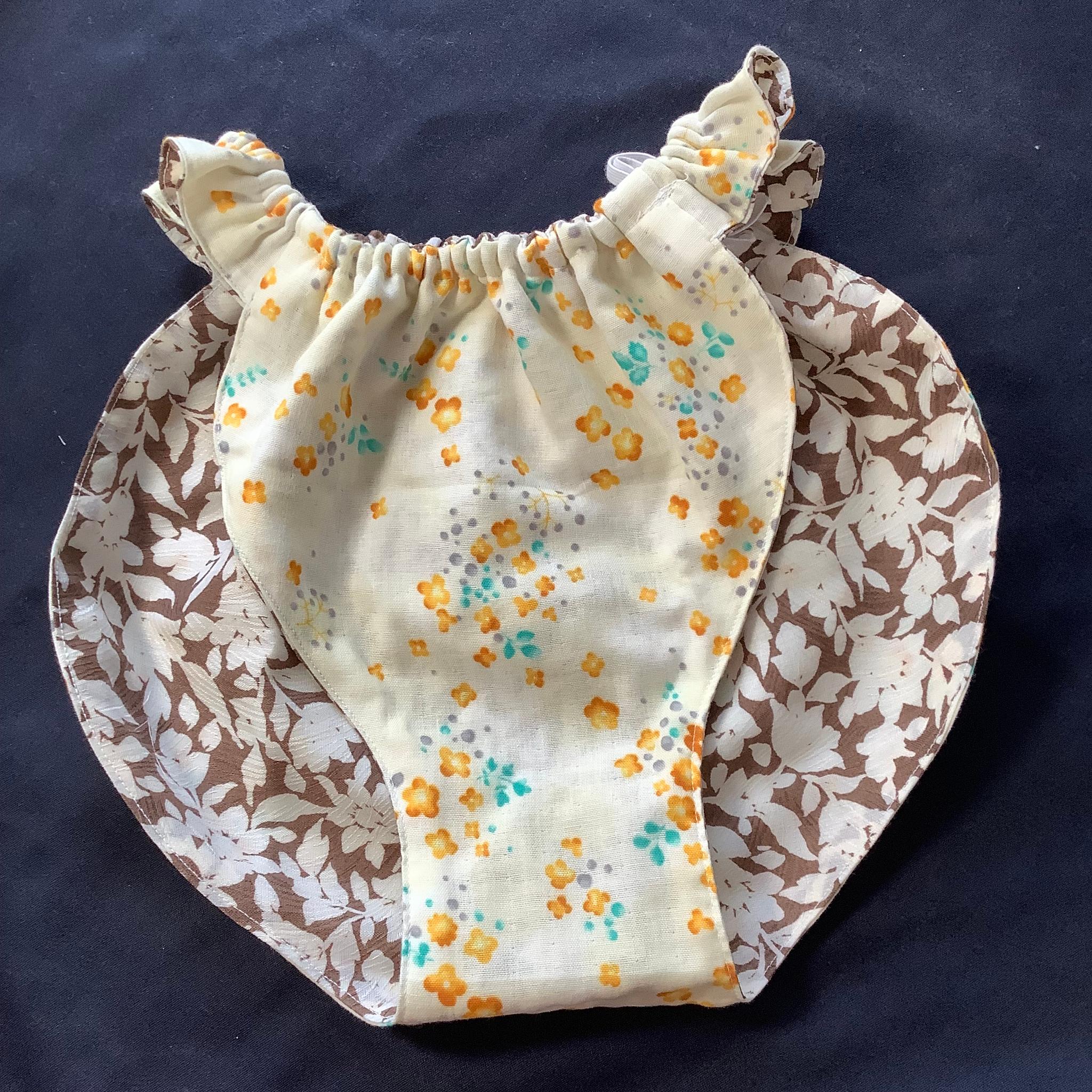 フンティ・姫パン・ふんどしパンツ【018-a】繊細さん敏感肌に優しいリラクゼーションふんティボタニカル花茶Wガーゼ黄花 | 5枚目